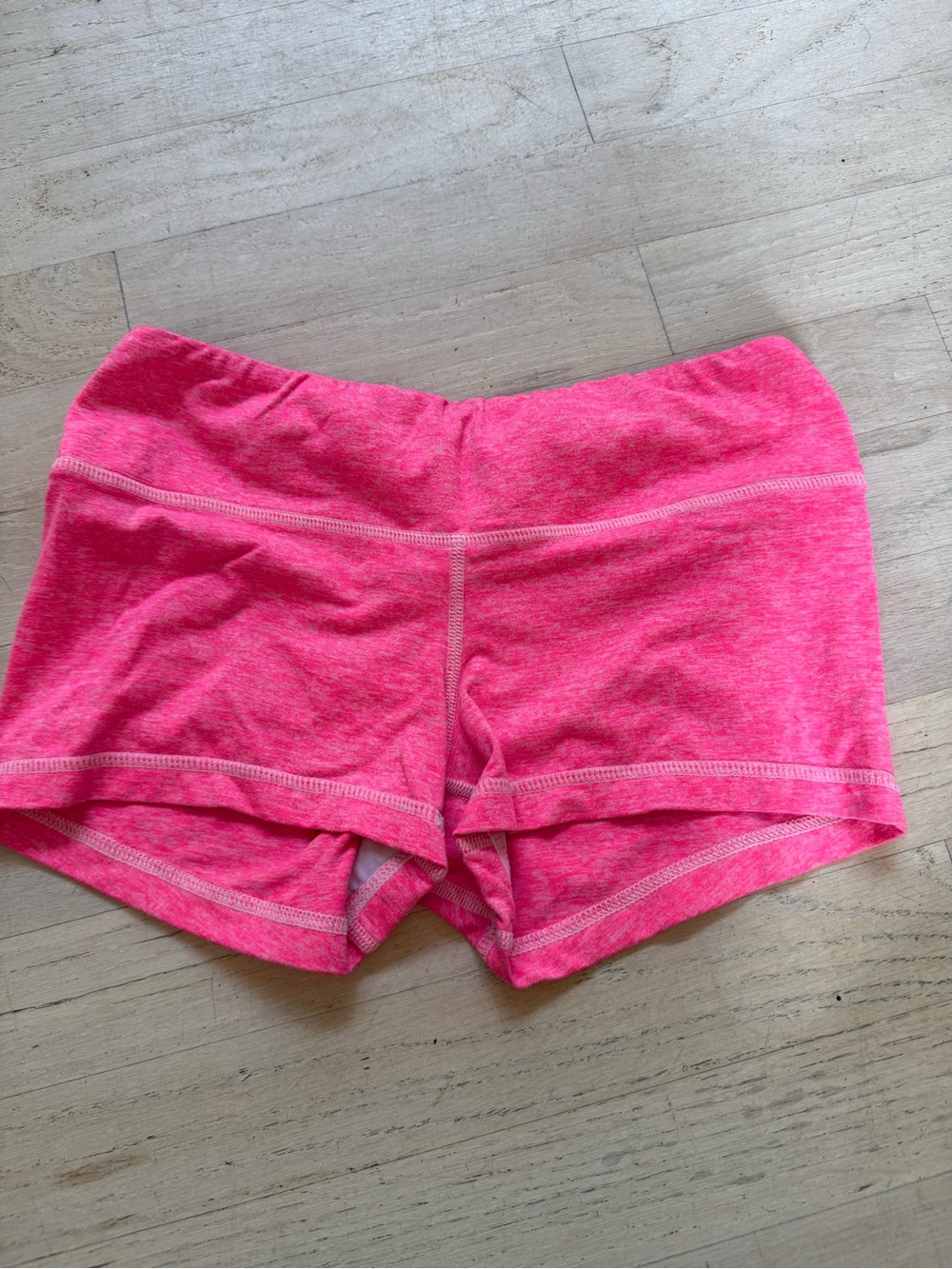 Fleo Neon Pink Athletic Shorts